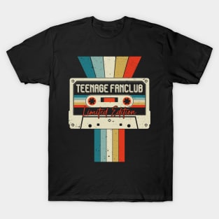 Graphic Teenage Fanclub Proud Name Cassette Tape Vintage Birthday Gifts T-Shirt